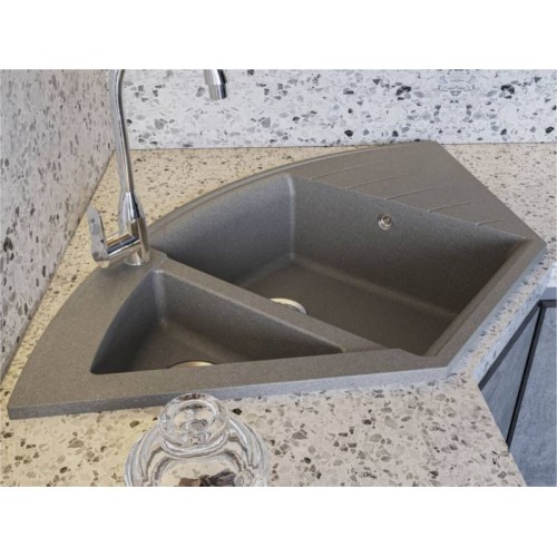 Кухонна мийка Miraggio Europe Gray