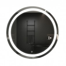 Дзеркало для ванної UNIO MRR-09 RND-S 700 x 700 mm LED FL із сенсором