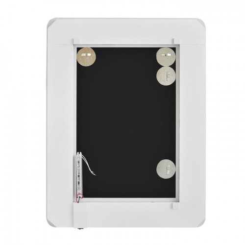 Зеркалo для ванной UNIO MRR-04 SQR-RA 600 x 800 mm LED FL