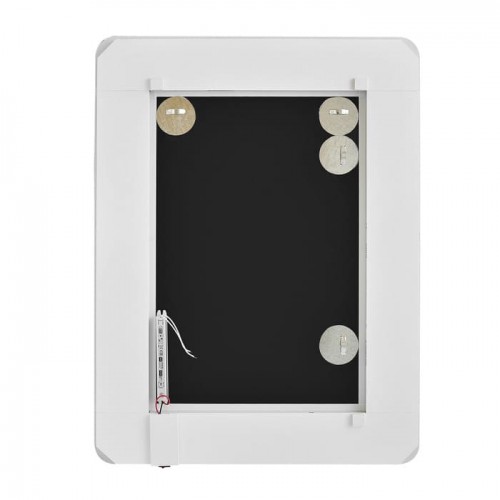 Зеркалo для ванной UNIO MRR-02 SQR-RA 600 x 800 mm LED FL