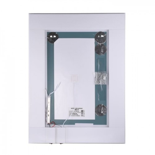 Зеркалo для ванной UNIO MRR-01 SQR-AA-H 600 x 800 mm LED FL с подогревом