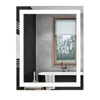 Зеркалo для ванной UNIO MRR-01 SQR-AA 700 x 800 mm LED FL
