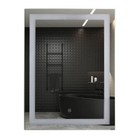 Зеркалo для ванной UNIO MRR-01 SQR-AA-S 600 x 800 mm LED FL с сенсором