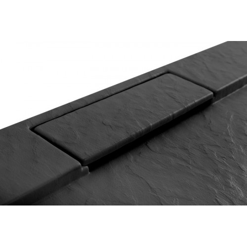 Акриловый поддон для душа Rea Grand Черный 90X90См 3,5См Rea-K4595