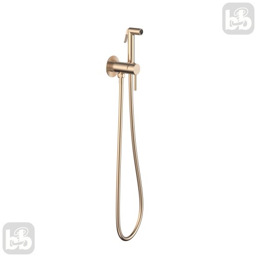 Гигиенический душ скрытого монтажа Volle Cascada 1590.160321 розовое золото фото номер 
