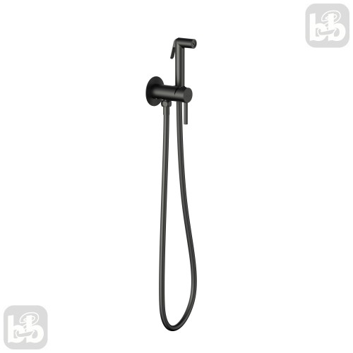 Гигиенический душ скрытого монтажа Volle Cascada 1590.160304 черный фото номер 