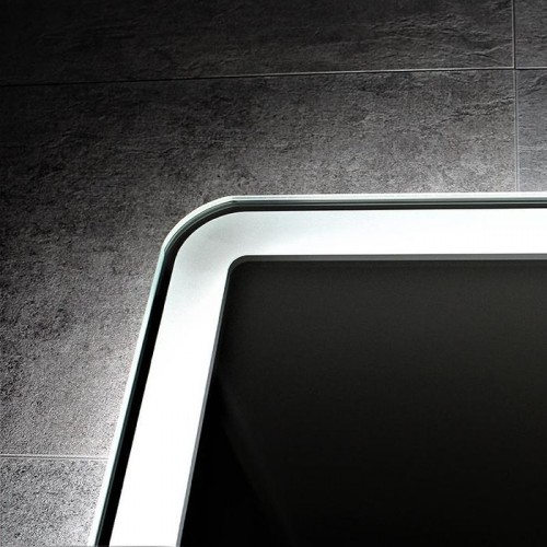 Зеркало для ванной Dusel LED DE-M3051 120х75 с часами