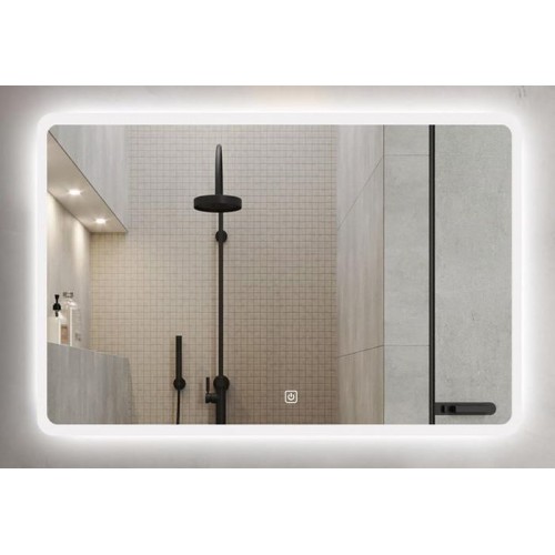 Дзеркало для ванної Dusel DE-M3011 80х65 см Сенсорное включение + подогрев