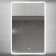 Зеркало для ванной Dusel DE-M3011 65х80 см Сенсорное включение + подогрев + часы/темп