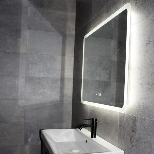 Дзеркало для ванної Dusel DE-M3011 90х70 см Сенсорное включение+подогрев