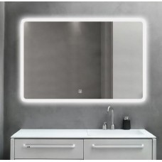 Дзеркало для ванної Dusel DE-M3011 90х70 см Сенсорное включение+подогрев + часы/темп