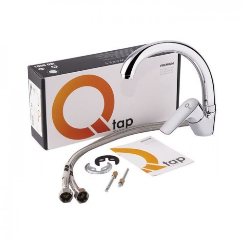 Змішувач для кухні Qtap Uno CRM 008F QTUNOCRM008