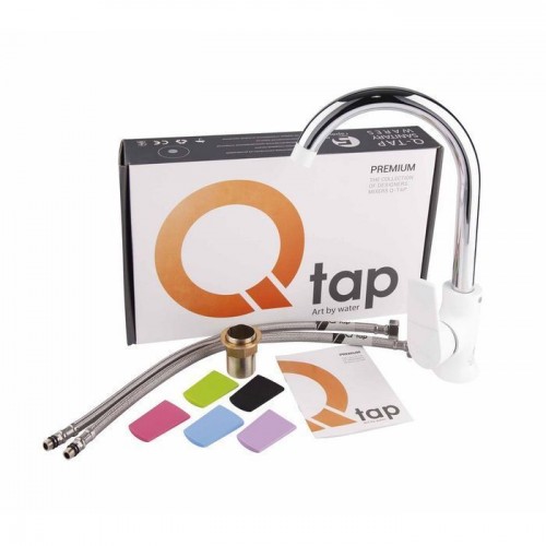 Змішувач для кухні Q-tap Polaris WHI 007F