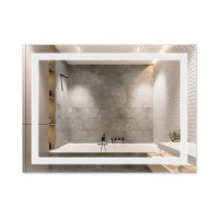 Зеркалo для ванной Qtap Mideya (DC-F904) 800х600 QT2078F904W