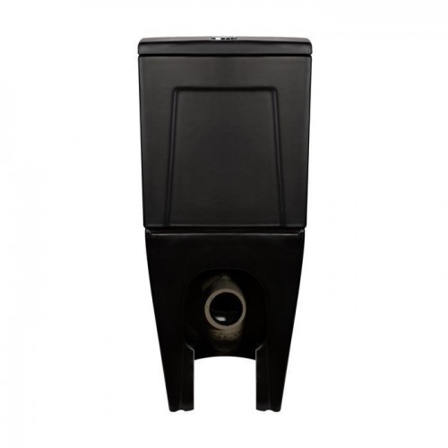 Унитаз напольный Qtap Robin безободковый с сиденьем Soft-close QT13222141ARMB