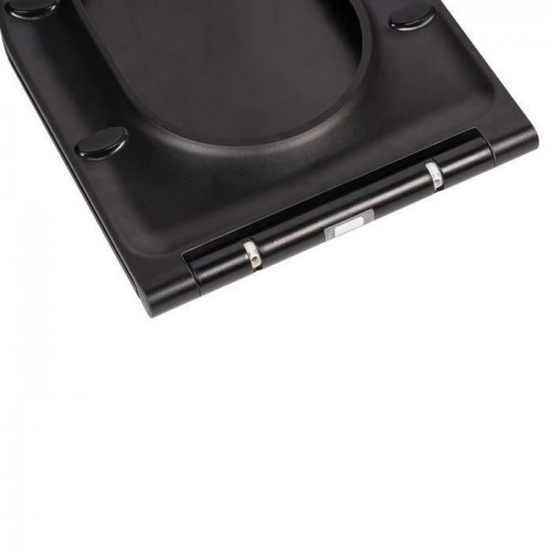 Унітаз підлоговий Qtap Robin безобідковий з сидінням Soft-close QT13222141ARMB