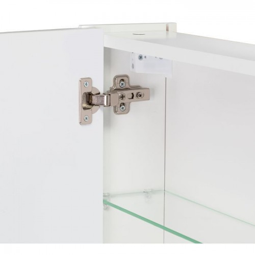 Зеркальный шкафчик в ванную Qtap Albatross 700х725х460 White с LED-подсветкой QT0177ZP700LW