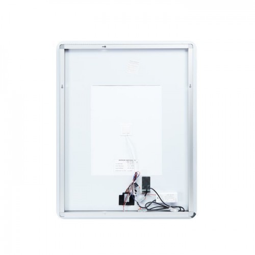 Дзеркало для ванної Qtap Scorpio 600x800 з LED-підсвічуванням та антизапотіванням, Reverse QT14781003W