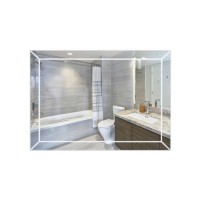 Зеркалo для ванной Qtap Aries 600x800 с LED-подсветкой, Reverse QT037816016080W