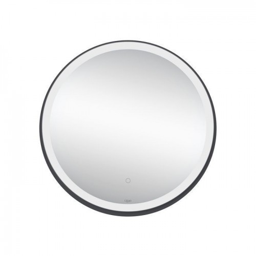 Дзеркало для ванної Qtap Robin R600 Black з LED-підсвічуванням та антизапотіванням QT13786501B фото номер 2