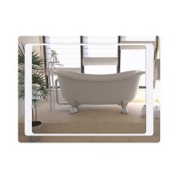 Зеркалo для ванной Qtap Leo 600х800 с LED-подсветкой, Reverse QT1178120870100W