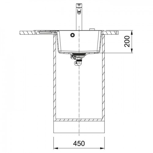 Кухонная мойка гранитная Franke Centro CNG 611-62 TL (114.0716.711) серый сланец