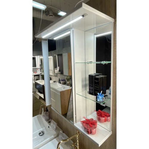 Зеркальный шкафчик в ванную Fancy Marble ШЗ-8