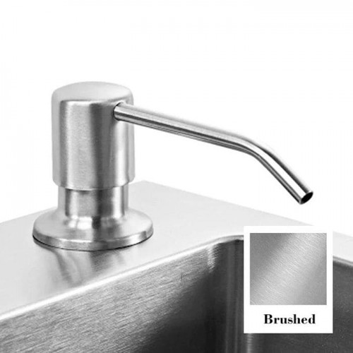Мийка кухонна з нержавіючої сталі Dusel DS50550-3BR 500*500*220 (Brushed)