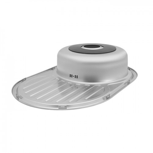 Кухонна мийка Kroner KRP Satin - 7750 (0.6 мм)
