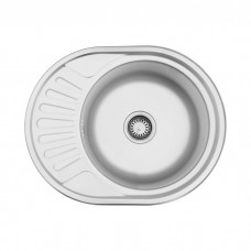 Кухонна мийка Kroner KRP Dekor - 5745 (0.8 мм)