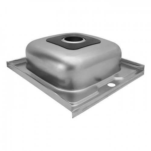 Кухонна мийка накладна Kroner KRP Satin - 5050 (0.6 мм)