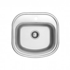 Кухонна мийка Kroner KRP Satin - 4749 (0.8 мм)
