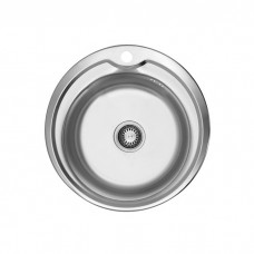 Кухонна мийка Kroner KRP Satin - 510 (0.6 мм)
