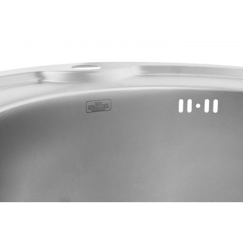 Кухонна мийка Kroner KRP Dekor - 510 (0.6 мм)