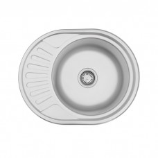 Кухонна мийка Kroner KRP Satin - 5745 (0.6 мм)
