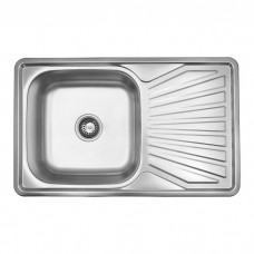 Кухонна мийка Kroner KRP Satin - 7848 (0.8 мм)