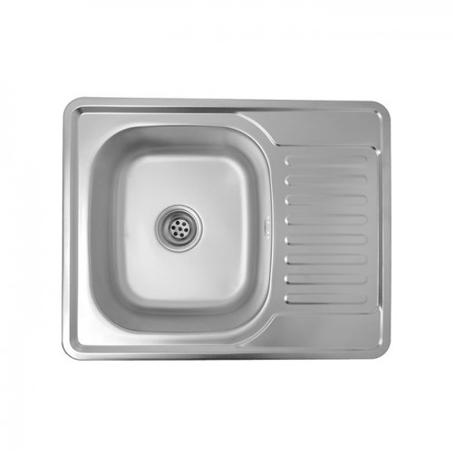 Кухонна мийка Kroner KRP Dekor - 6350 (0.8 мм)