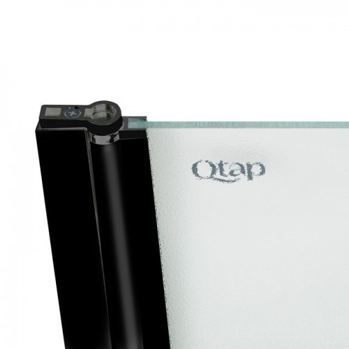 Штора на ванну Qtap Standard BLM407513APL стекло Pear 6 мм, 75х130 см, левая фото номер 3