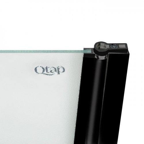 Штора на ванну Qtap Standard BLM407513APR стекло Pear 6 мм, 75х130 см, правая фото номер 3