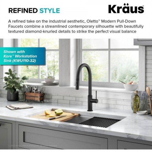 Змішувач для кухні Kraus KPF-2654MB