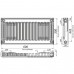 Радиатор стальной панельный KALITE 11 бок 500x600 фото номер 2