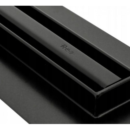 Трап для душу Rea NEO Slim Pro Черный 80 Rea-G8902