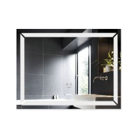Зеркалo для ванной Kroner KRP Spiegel HR1 - 9070 с LED-подсветкой и антизапотеванием