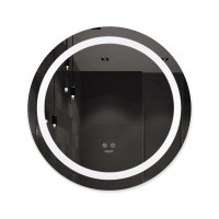 Дзеркало для ванної Kroner KRP Spiegel R2 - 6060 з LED-підсвічуванням та антизапотіванням