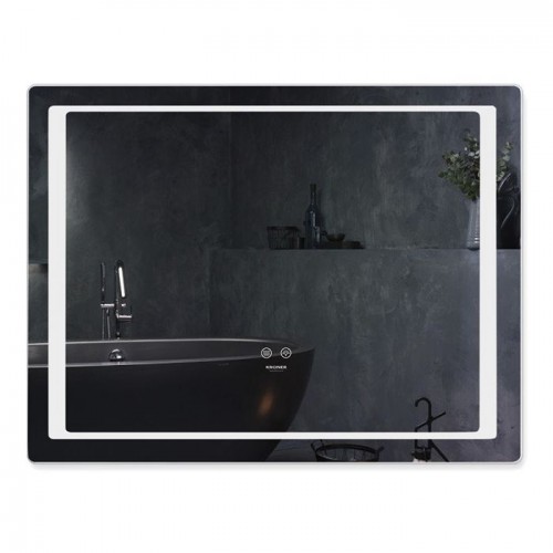 Зеркалo для ванной Kroner KRP Spiegel HR2 - 9070 с LED-подсветкой и антизапотеванием