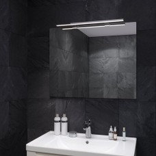 Зеркало для ванной Sanwerk SIMPLI Minima 80*65 со светильником LED NC-LE72 (60 cm) AL